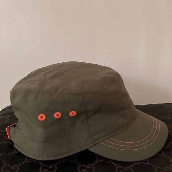 Adidas Green Cadet Hat with Embroidered Logo - Picture 4 of 9